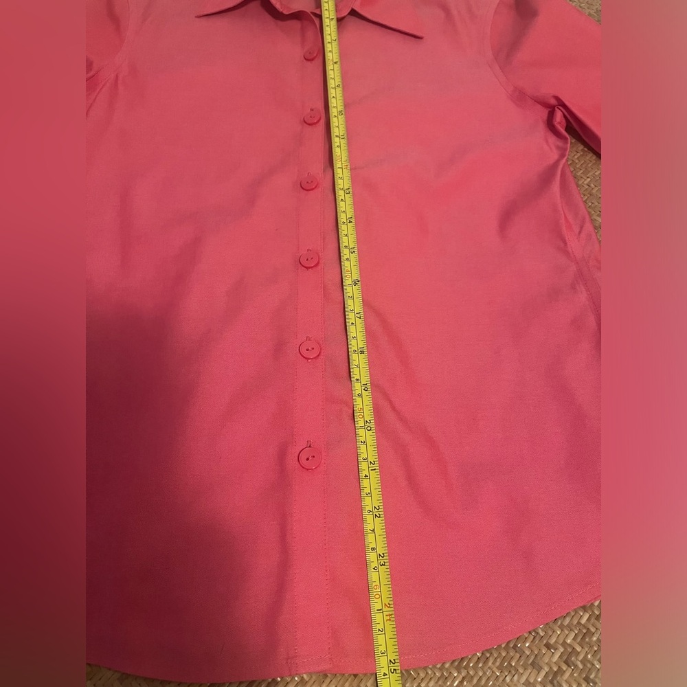 Foxcroft non iron shirt - rose red - Picture 5 of 5
